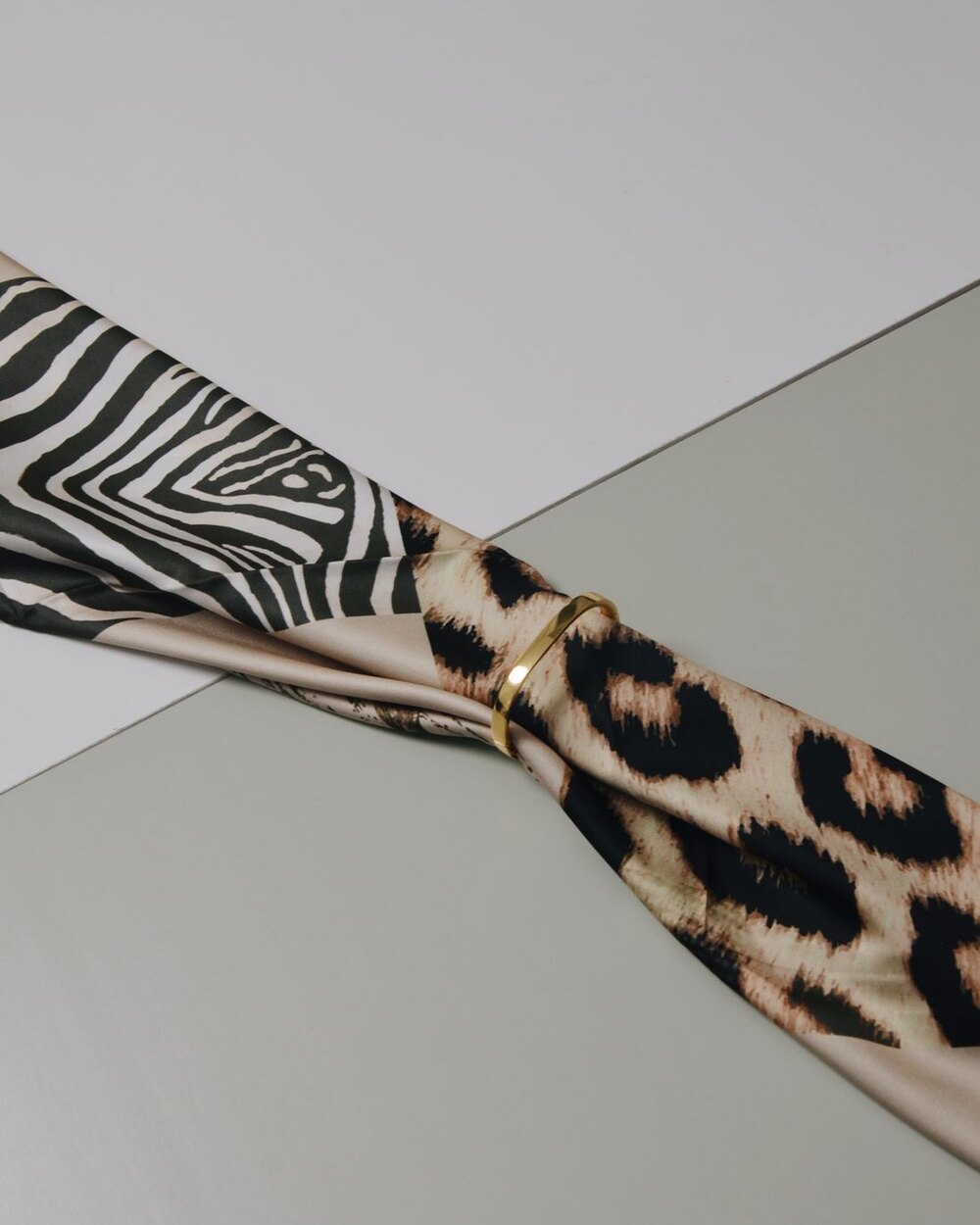 Animal Print Scarf