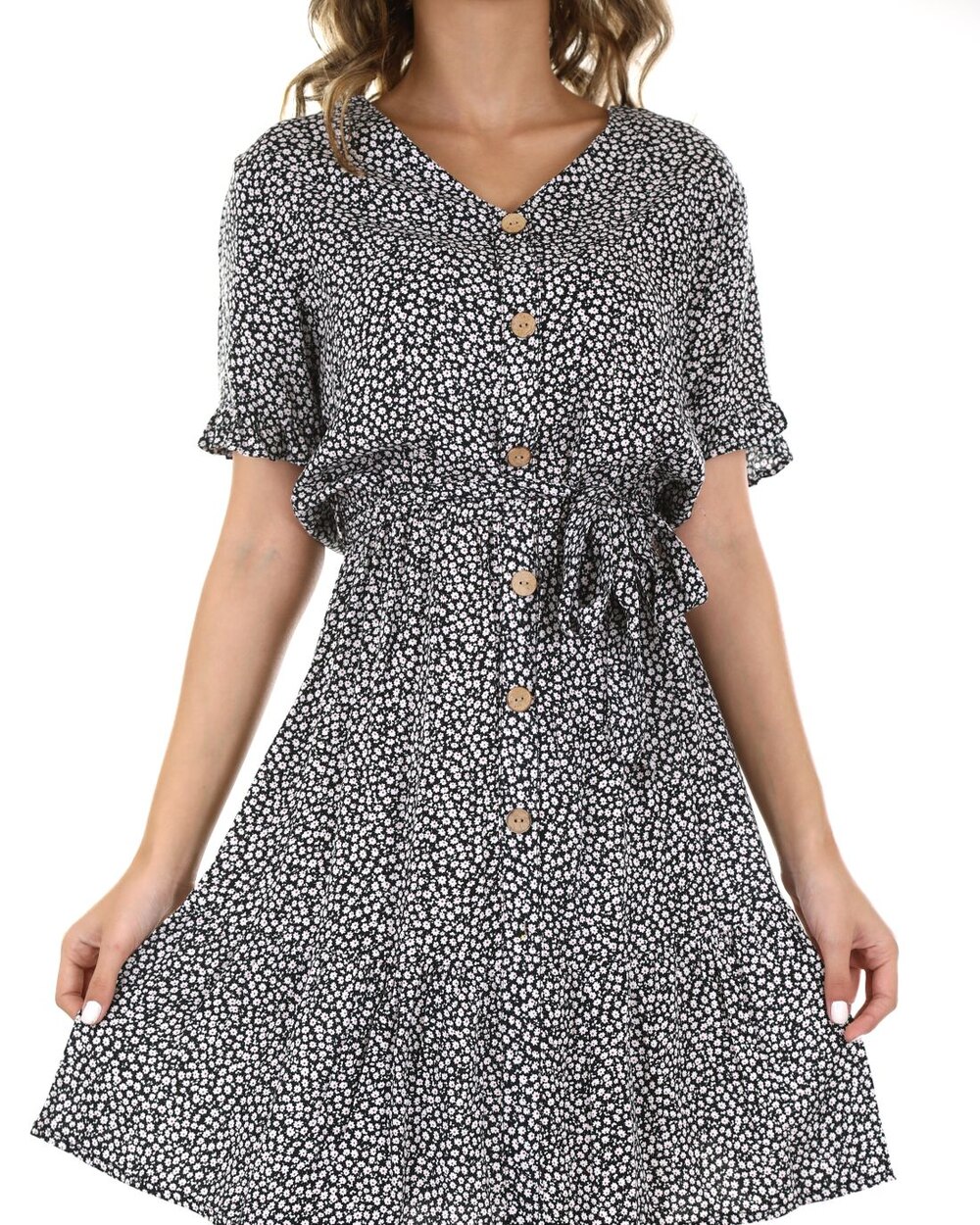 Floral Midi Dress