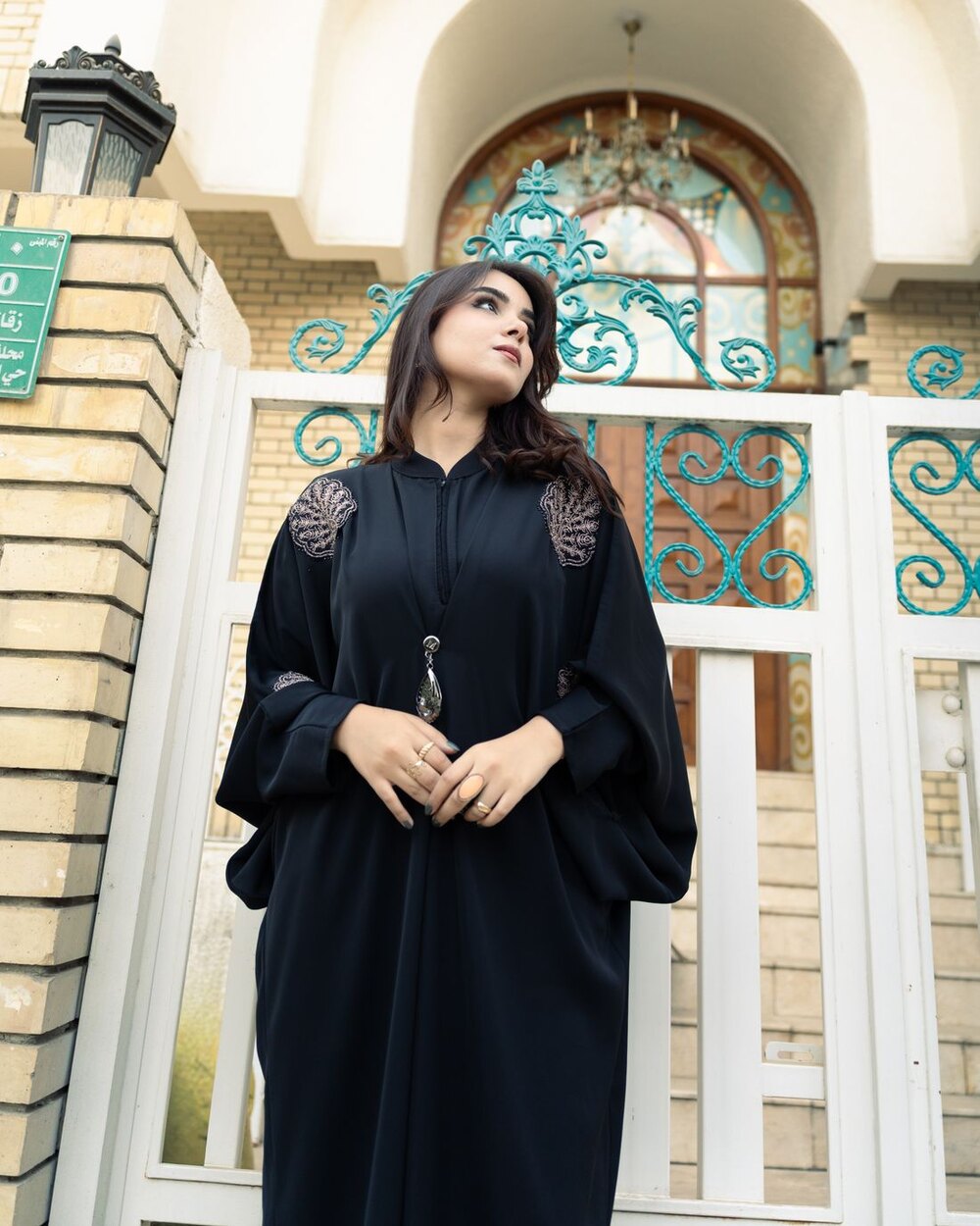Open-Front Abaya