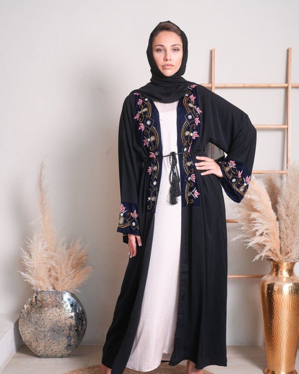 Two-Tone Abaya
